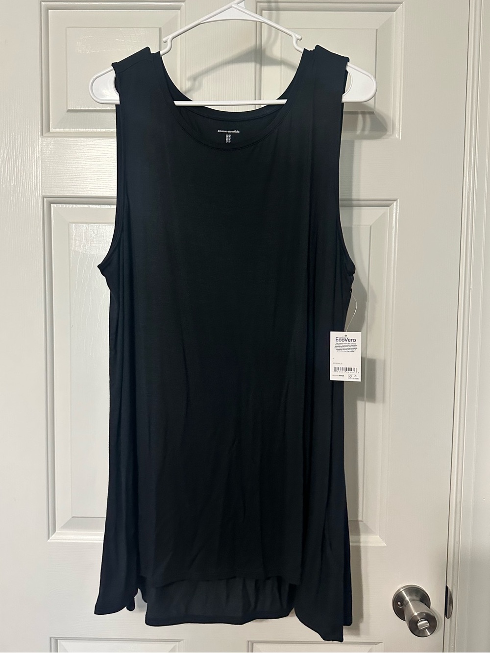 NWT Black Amazon Essentials Swing Tank size XL